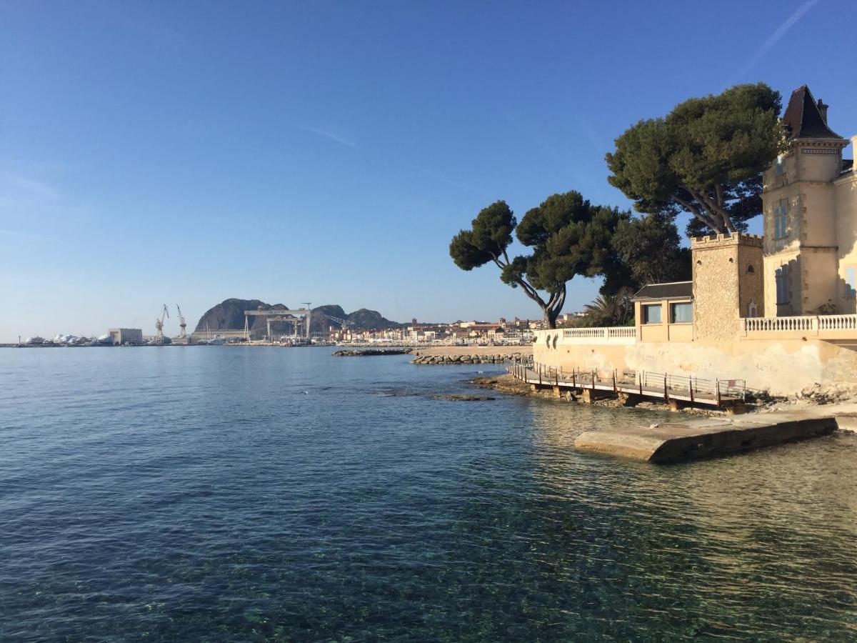 Duplex La Ciotat - Superbe 85 M2 - 6 Pers - 3 Chambres - Climatisation - Vue Mer Et Proche Du Vieux Port La Ciotat Esterno foto